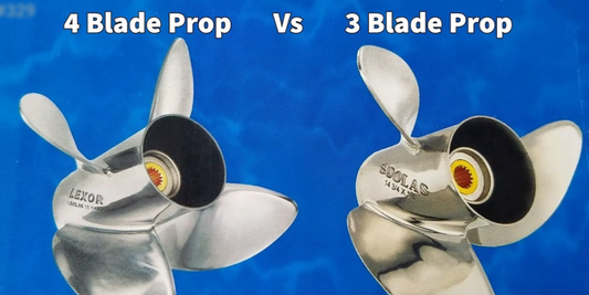 Comparing 3 Blade vs 4 Blade Boat Propeller Performance