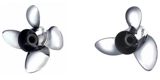 Exploring the Benefits of Choosing a 3 or 4 Blade Prop for Your Vessel