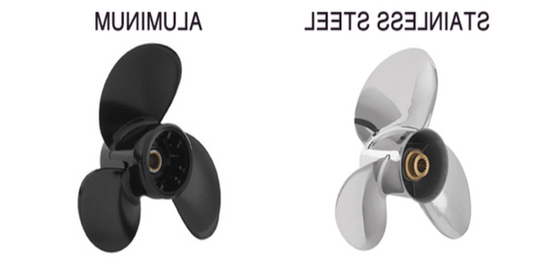 Aluminum vs Stainless Steel Prop Comparison