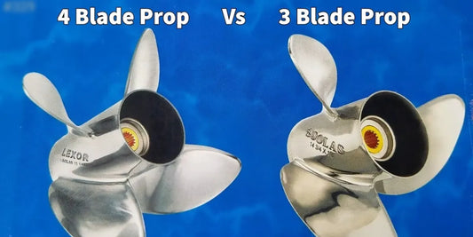 Why the Difference Between 3 Blade and 4 Blade Prop Matters for Your Vessel