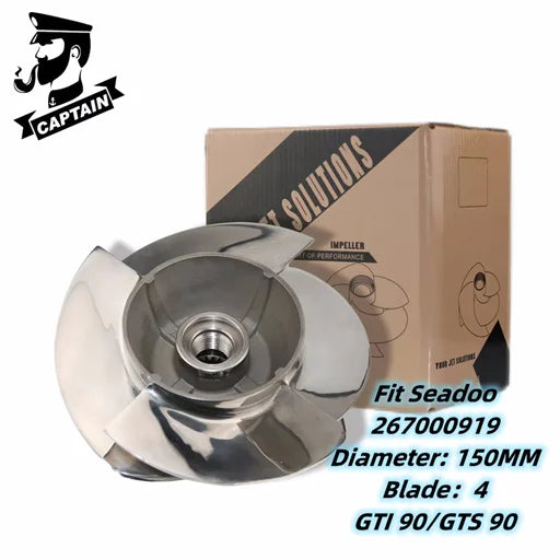 Ultimate SEADOO Impeller Upgrade – Compatible with GTS PRO 130, WAKE 230HP, RXT-X 300, and More