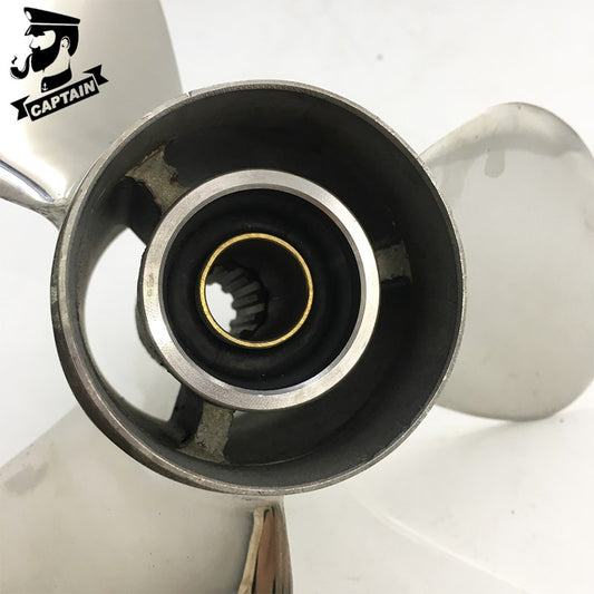 Honda Stainless Steel Propeller - 3.00" Gearcase, 10 Teeth, 25-30 HP