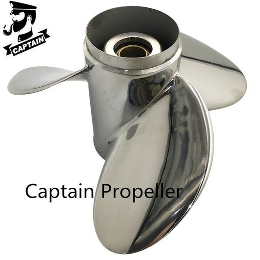 Honda Stainless Steel Propeller - 4.25" Gearcase, 15 Teeth, 60-130 HP