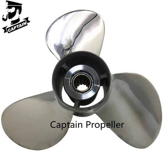 Honda Stainless Steel Propeller - 3.25" Gearcase, 13 Teeth, 35-60 HP