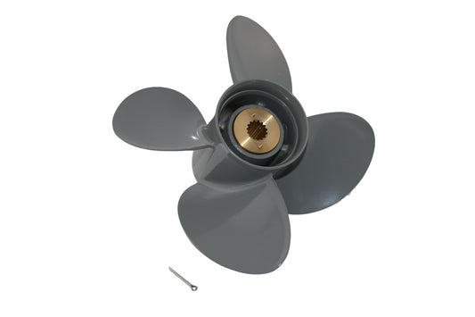 Honda Aluminum Propeller 60-140HP 14 x 19 4-Blade 4.25 Inch Gearcase