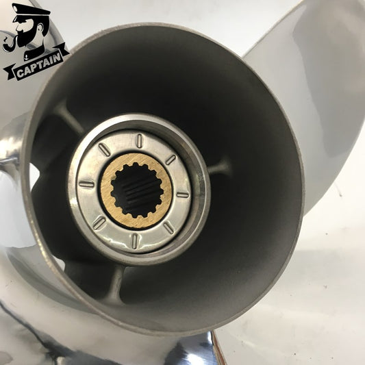 Suzuki Stainless Steel Propeller – Compatible with DF15A, DT225, DF300 & More