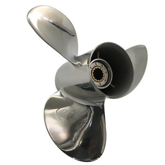 Suzuki Stainless Steel Propeller 35-65 HP 11 5/8 x 8-15 Pitch 13 Teeth