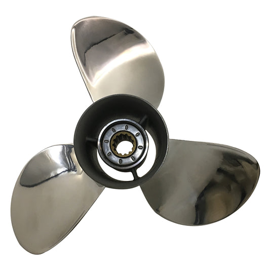 Suzuki Stainless Steel Propeller 35-65 HP 11 5/8 x 8-15 Pitch 13 Teeth