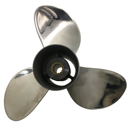 Suzuki Stainless Steel Propeller 8-20 HP 9 1/4 x 9-12 Pitch 10 Teeth