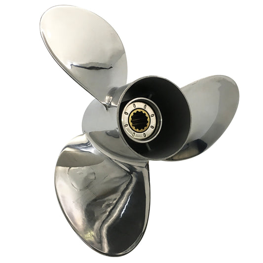 Suzuki Stainless Steel Propeller | High-Performance Marine Propeller for DF150-DF300 & DT150-DT225 Outboard Motors