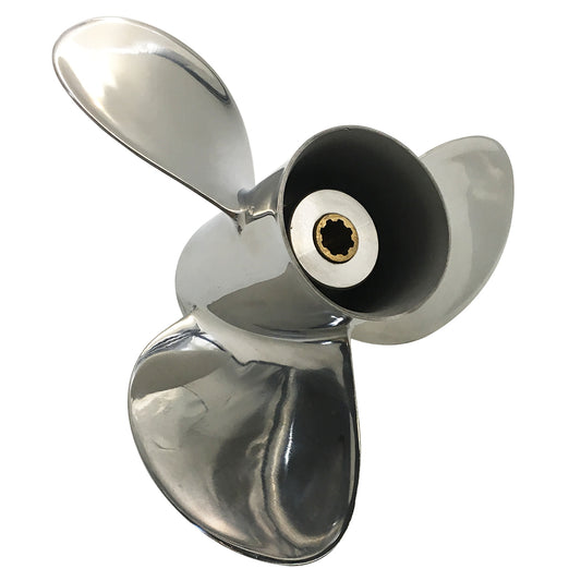 Suzuki Stainless Steel Propeller 25-30 HP 10 1/8 x 10-15 Pitch 10 Teeth