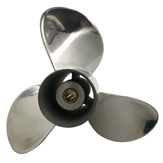 Suzuki Stainless Steel Propeller 25-30 HP 10 1/8 x 10-15 Pitch 10 Teeth