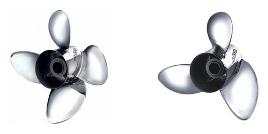 Understanding the key differences between 3 blade vs 4 blade propellers for boaters