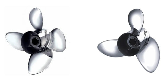 How to Choose Between 3 Blade vs 4 Blade Prop Same Pitch for Your Boat