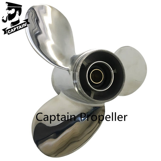 Honda Stainless Steel Propeller - 2.50" Gearcase, 8 Teeth, 8-20 HP