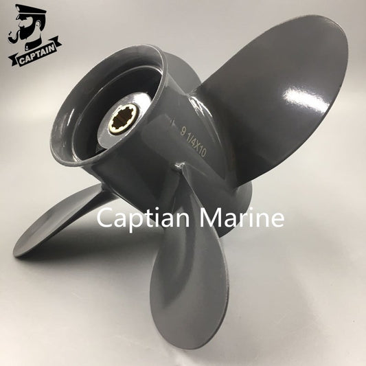 Honda Aluminum Propeller 8-20HP 9 1/4 x 10 4-Blade 2.50 Inch Gearcase