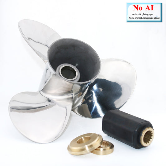 Yamaha Stainless Steel Propeller LH for 150-300HP Engines