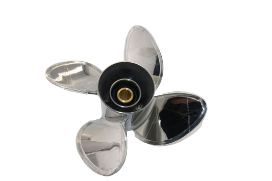 Suzuki Stainless Steel Propeller 150-300 HP 14 1/2 x 14-26 Pitch 4 Blades 15 Teeth