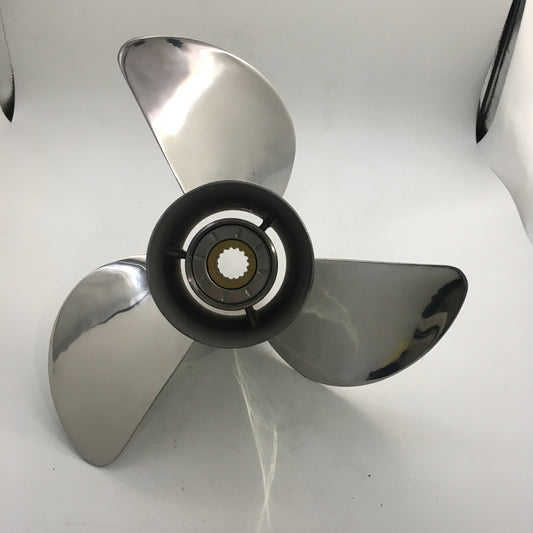 Suzuki Stainless Steel Propeller DF50A-140A HP 13 3/4 x 13-21 Pitch 15 Teeth